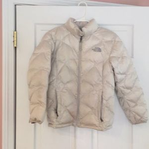 North face winter puffer jacket